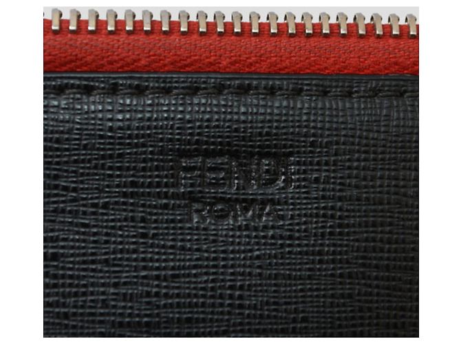 Fendi Clutch Bag - Flache Tasche Monster Augen - Ansicht 9