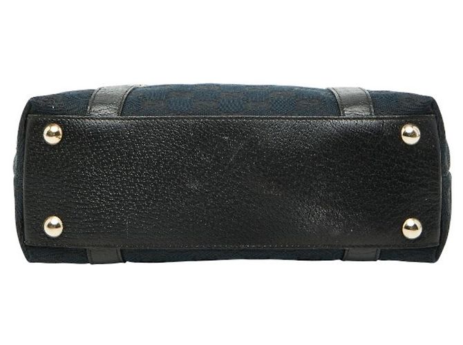 Borsa Abbey in tela GG di Gucci Nero - vista 3