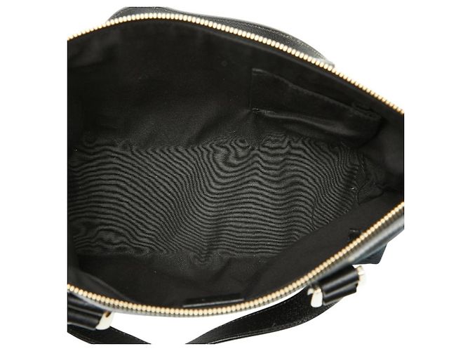 Borsa Abbey in tela GG di Gucci Nero - vista 9