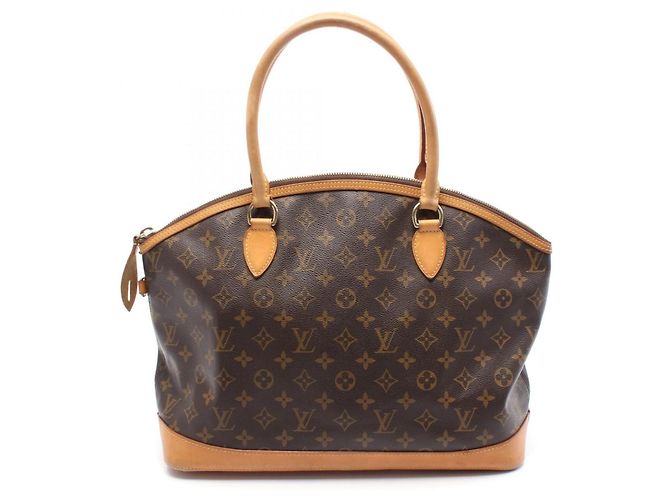 Louis Vuitton Lockit Horizontal Tote Bag Braun - Ansicht 2