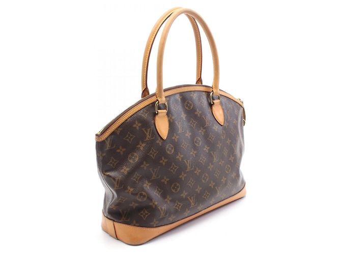 Louis Vuitton Lockit Horizontal Tote Bag Braun - Ansicht 3