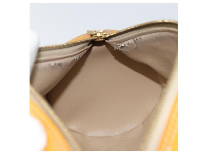 LOUIS VUITTON Borsa a Mano Monogram Vernis Bedford Beige M91006 LV Auth 169227 - vista 19