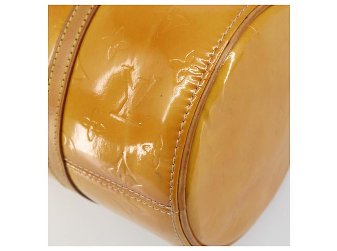 LOUIS VUITTON Borsa a Mano Monogram Vernis Bedford Beige M91006 LV Auth 169227 - vista 9