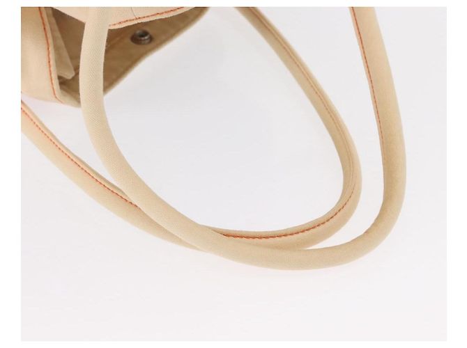 Hermès HERMES Sac Baga GM Tote Tasche aus Canvas Orange Silber Auth bs32305 - Ansicht 7