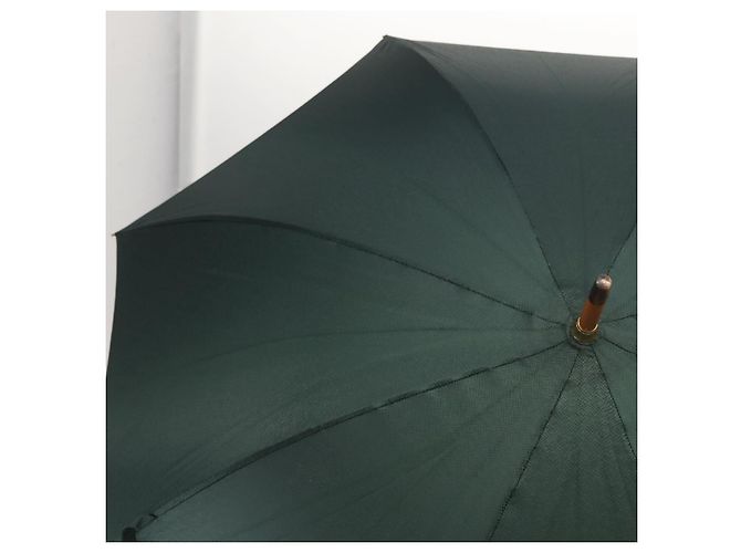 OMBRELLO LOUIS VUITTON Nylon Verde LV Auth ka1999 - vista 3