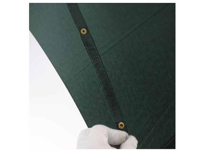 OMBRELLO LOUIS VUITTON Nylon Verde LV Auth ka1999 - vista 8