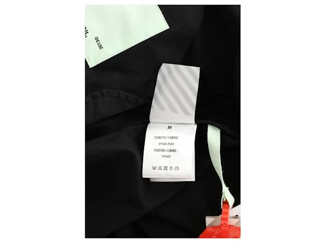 Off White Gabardina negra Negro - vista 6