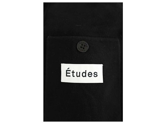 Etudes Cappotto nero - vista 5