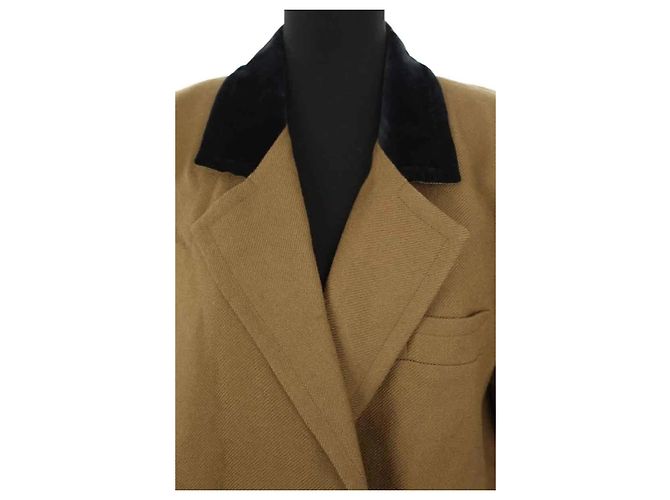 Yves Saint Laurent Blazer camel Cammello - vista 2