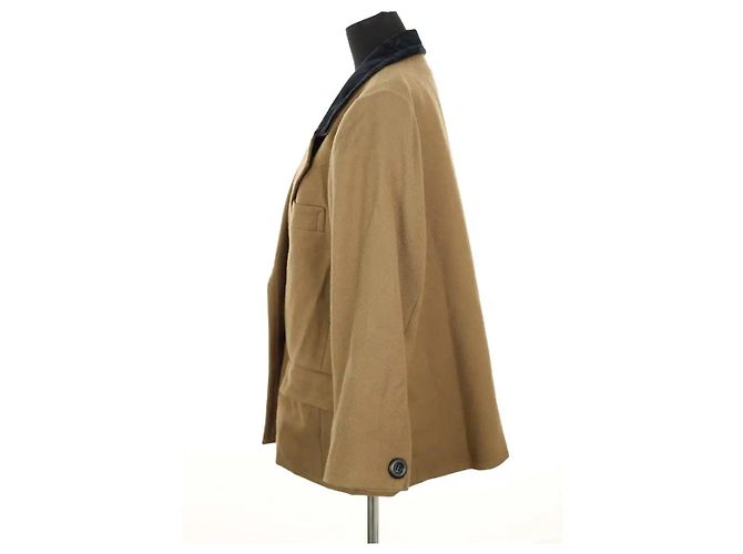 Yves Saint Laurent Blazer camel Cammello - vista 3