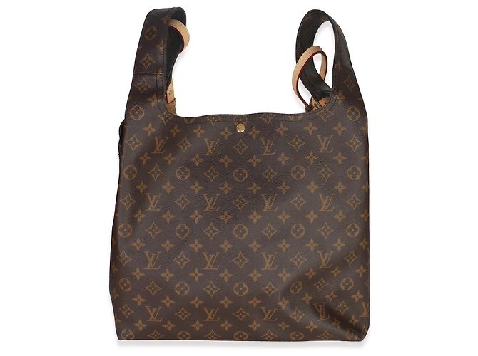 Borsa Atlantis MM in tela Monogram Louis Vuitton Marrone - vista 2