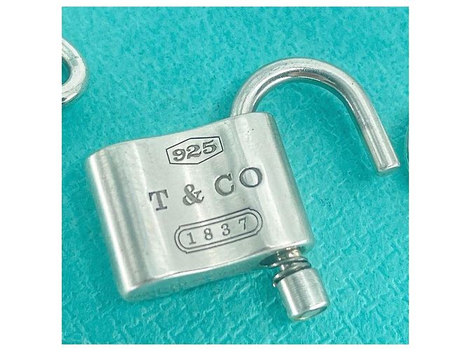 Ciondolo a lucchetto Tiffany & Co. in argento 925 - vista 2