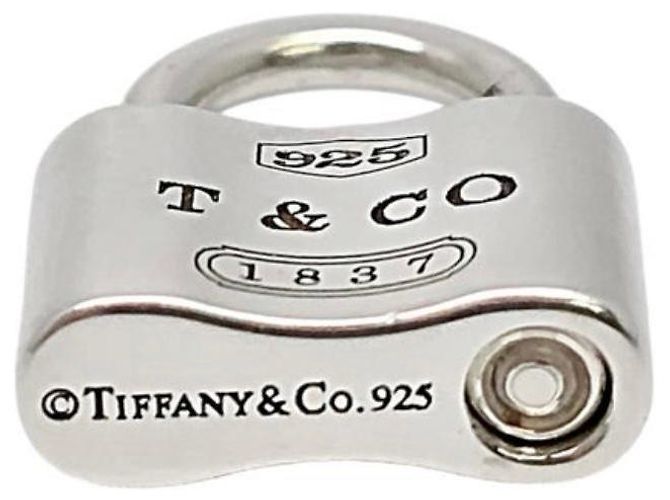 Ciondolo a lucchetto Tiffany & Co. in argento 925 - vista 4