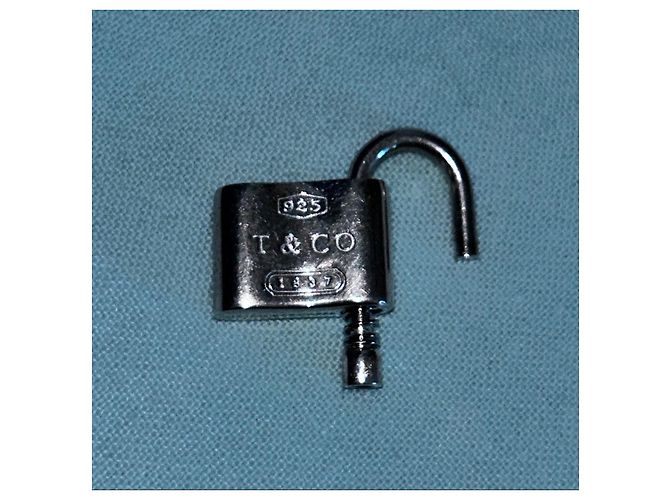 Ciondolo a lucchetto Tiffany & Co. in argento 925 - vista 5