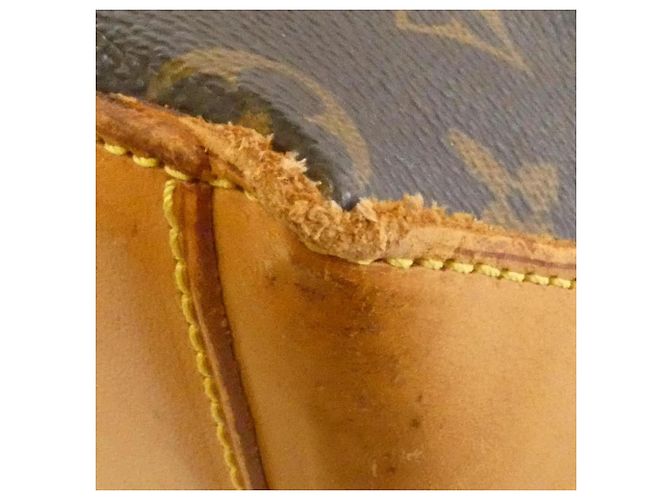 Borsa a mano Cabas Maison Monogram Louis Vuitton Marrone Monogramma - vista 3