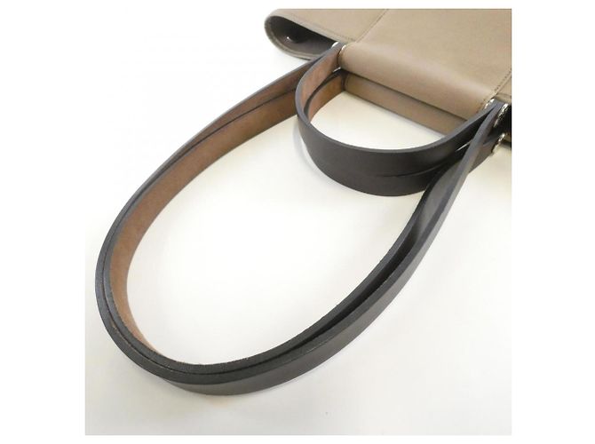 Hermès Cabag PM Handtasche Beige Taupe - Ansicht 4