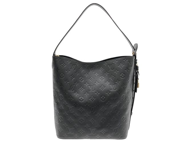 Bolso de Hombro Louis Vuitton Monogram Empreinte All-in GM Negro - vista 2