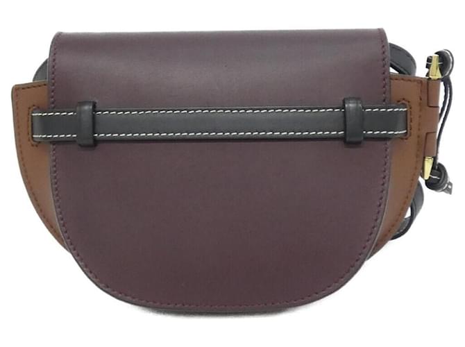 Borsa a Spalla Loewe Gate Dual Mini Porpora - vista 2
