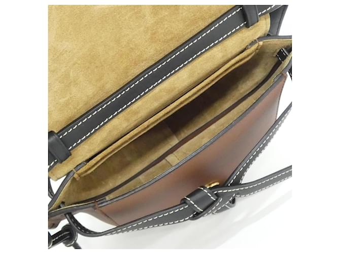 Borsa a Spalla Loewe Gate Dual Mini Porpora - vista 7
