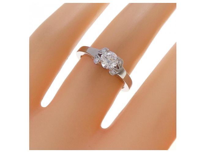 Anello Ballerina in Platino e Diamanti di Cartier - vista 5