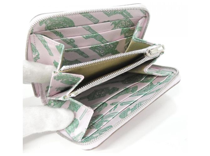 Billetera Compacta MERVILLEUSES LANTERNES de Hermès Plata - vista 4
