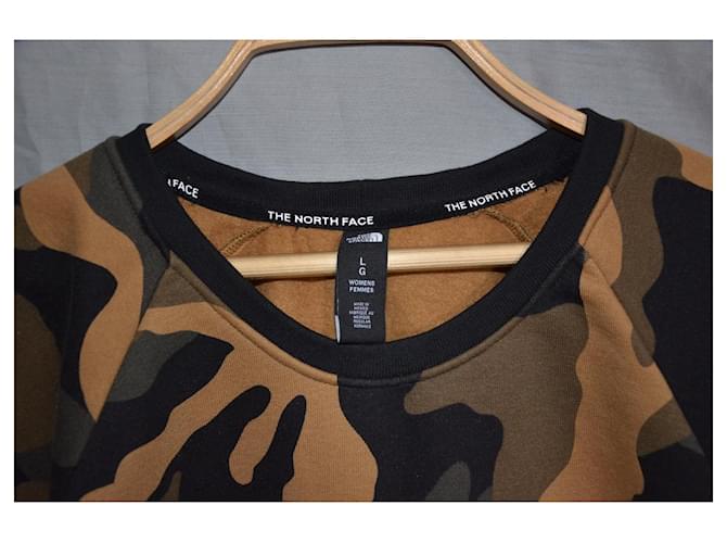The North Face Strickpullover Baumwolle Camouflage Mehrfarben - Ansicht 3