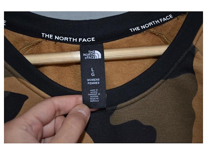 The North Face Strickpullover Baumwolle Camouflage Mehrfarben - Ansicht 4