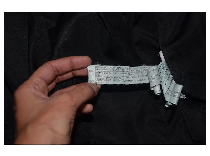 Zara Perfecto Lederjacke Schwarz - Ansicht 7