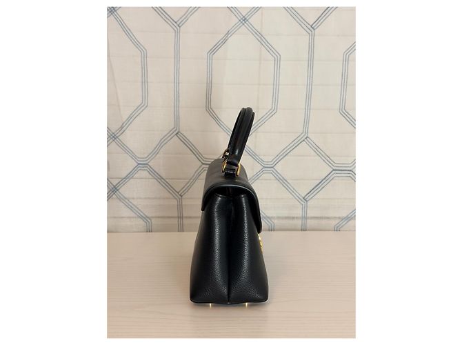 Céline Teen Nino Tasche Schwarz Grained Kalbsleder - Ansicht 10