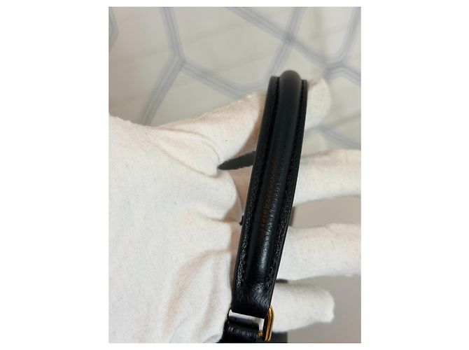 Céline Teen Nino Tasche Schwarz Grained Kalbsleder - Ansicht 5