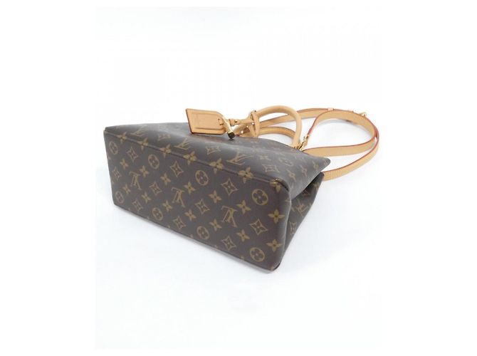 Sac à main Petit Palais PM Monogram Louis Vuitton Marron - vue 2