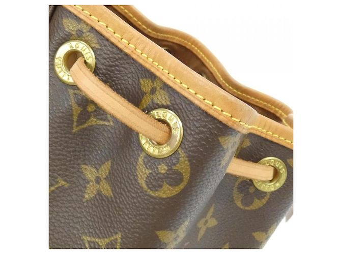 Louis Vuitton Monogram Mini Montsouris Rucksack Braun - Ansicht 8