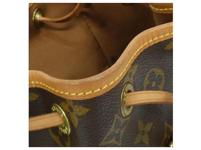 Louis Vuitton Monogram Mini Montsouris Rucksack Braun - Ansicht 9