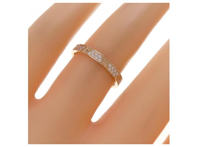 Anello Mini Love Cartier in Oro Rosa - vista 4