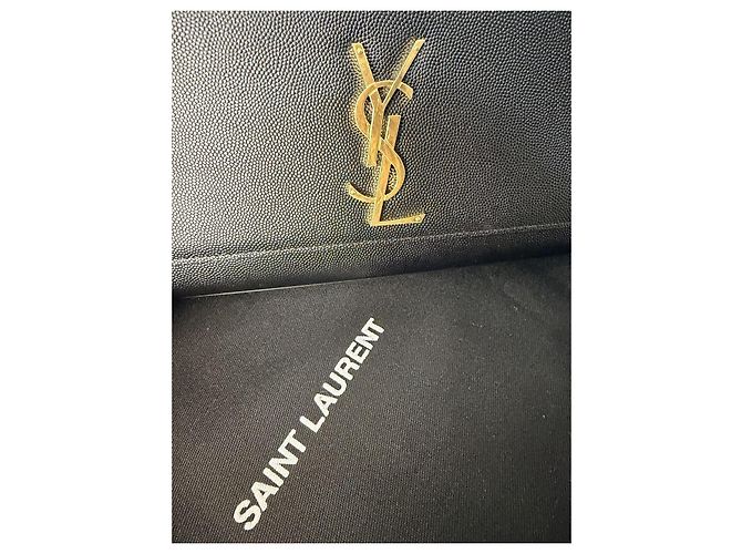 Christian Dior Borsa Kate Chain in Pelle Grain De Poudre Nero Oro D'oro - vista 8