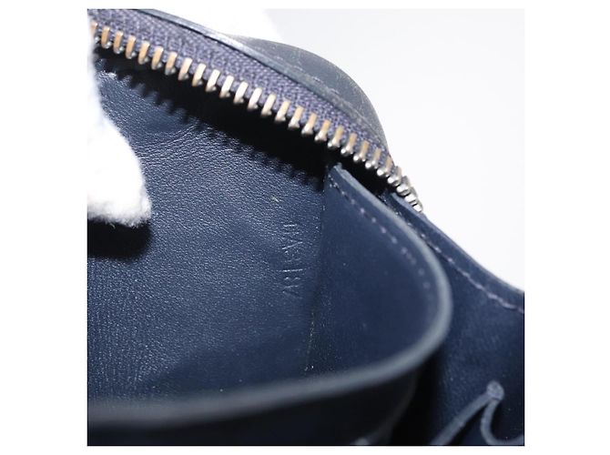 Louis Vuitton Zippy XL Pelle Damier Nero - vista 7