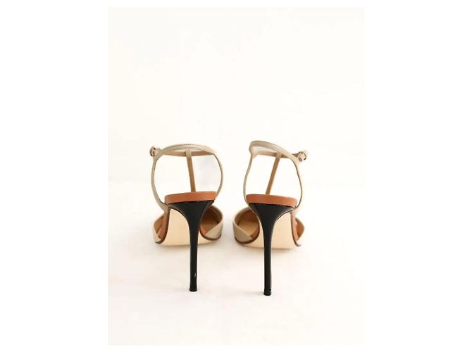 Francesco Russo Tacones Beiges - vista 2