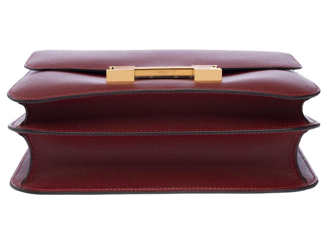 Hermès Borsa HERMES Constance in Pelle Rossa - 103287 Rosso - vista 11