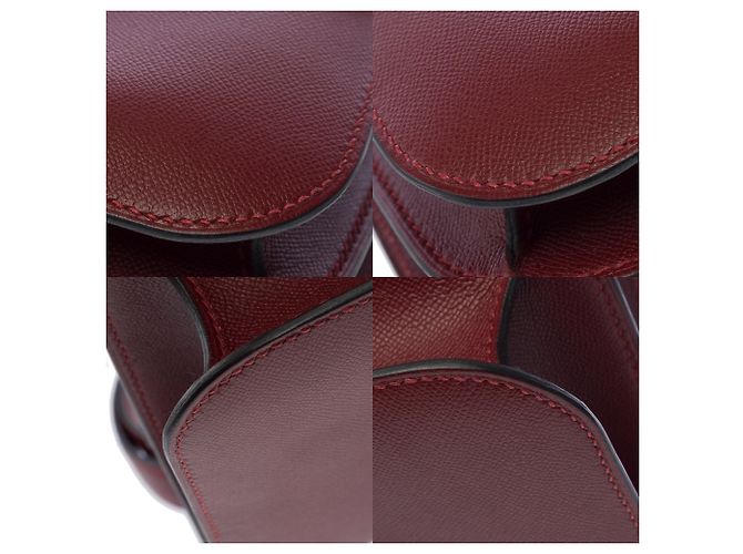 Hermès Borsa HERMES Constance in Pelle Rossa - 103287 Rosso - vista 12