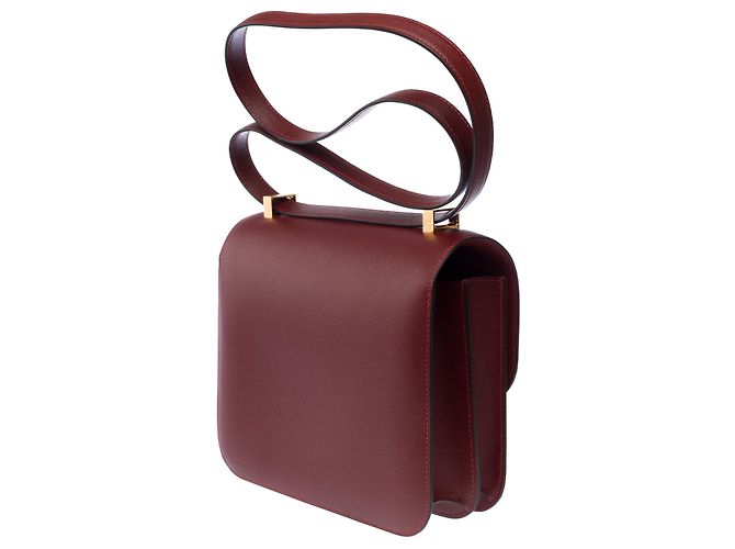 Hermès Borsa HERMES Constance in Pelle Rossa - 103287 Rosso - vista 6