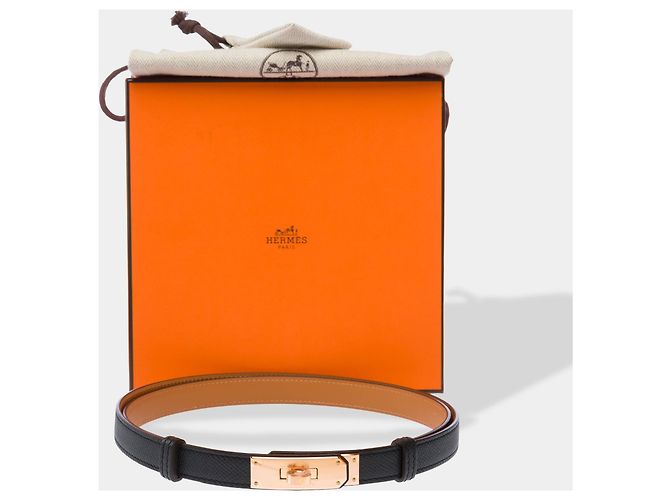 Hermès Accessorio HERMES Kelly in Pelle Nera - 103250 Nero - vista 2