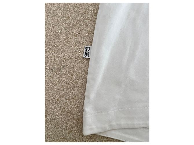 Autre Marque Top asimétrico blanco de algodón y lycra Etxart Panno talla 38 - vista 8