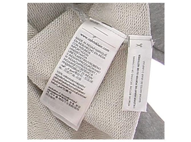 Suéter de algodón gris Calvin Klein M - vista 5