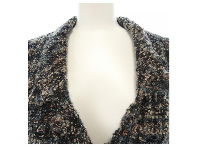 Timeless Abrigo Chanel P11620V02438 98A Negro Gris - vista 5