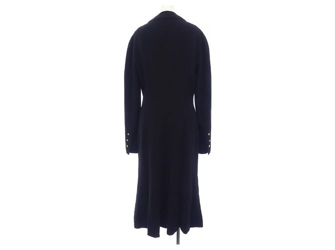 Timeless Abrigo de lana Chanel Negro - vista 2