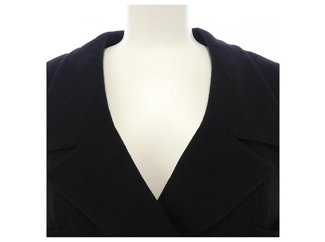 Timeless Abrigo de lana Chanel Negro - vista 5