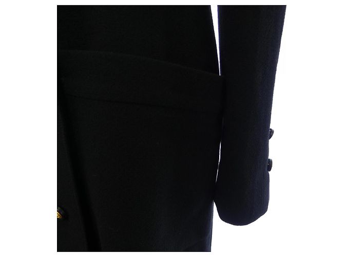 Timeless Abrigo de lana Chanel Negro - vista 6