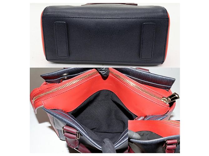 Borsa tote 2 in 1 in pelle Paul Smith Blu - vista 5