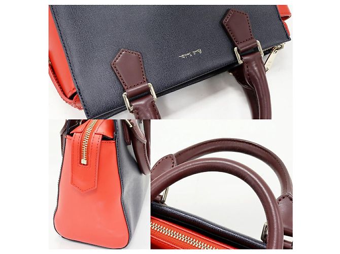 Borsa tote 2 in 1 in pelle Paul Smith Blu - vista 6