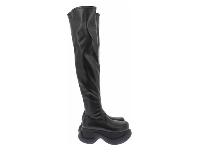 Marni Botas de cuña negras Negro - vista 2